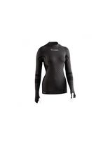 camiseta de trail lurbel volcano long sleeves mujer marengo