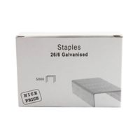 266mm metal staples 5000 pack