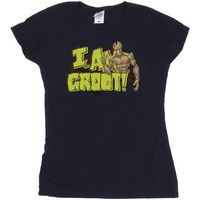 guardians of the galaxy camiseta manga larga i am groot para mujer