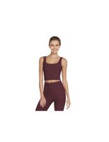 sujetador deportivo skechers goflex rib longline bra fig mujer