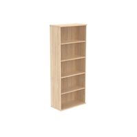 bookcase 4 shelf 1980 high canadian oak