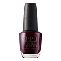 nail lacquer in the cable car pool lane - 15 ml - opi - esmalte efecto manicura profesional burdeos