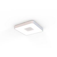 plafon led coin cuadrado blanco 80w color de luz regulable con mando