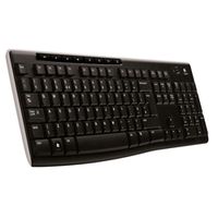 logitech black k270 wireless keyboard uk layout 920-003745