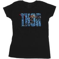 marvel camiseta manga larga love and thunder para mujer