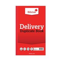 silvine duplicate delivery book 210x127mm 6 pack 613-t