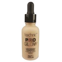 base de maquillaje pro glow foundation - technic cosmetics beige