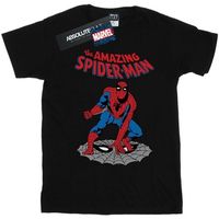 marvel camiseta manga larga the amazing spider-man para mujer