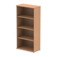 impulse 1600 bookcase oak - i000759