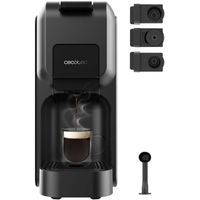 cecotec freestyle compact black cafetera espresso y multicapsulas negra