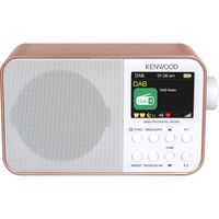 kenwood cr-m30dab-r radio portatil bluetooth rosa