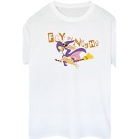 dessins animes camiseta manga larga fly by night para mujer