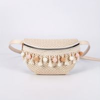 bolso de telefono movil cruzado para mujer de estilo boho chic bolso de hombro de estilo casual con detalles de borlas bolso de mano de color solido y moda