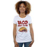 marvel camiseta manga larga taco dirty to me para mujer