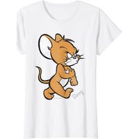 dessins animes camiseta manga larga angry mouse para mujer