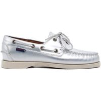 sebago mocasines 73127gw docksides met w silver para mujer