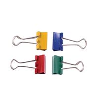 foldback clip 19mm assorted 10 pack 22491