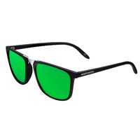 shelter matte black - green polarized