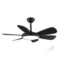 ventilador techo - cecotec energysilence aero 5200 black pro 6 aspas