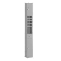 mueble columna para bano mdf gris claro