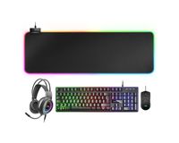 kit combo pack 4en1 rgb negro mcpex mars gaming