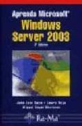 aprenda microsoft windows server 2003 3 ed