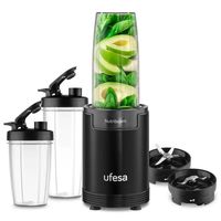 ufesa nutriboom batidora de vaso extractora de nutrientes 900w