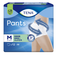 tena pants super talla m 12 unidades