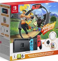 nintendo switch modelo 2019  ring fit adventure