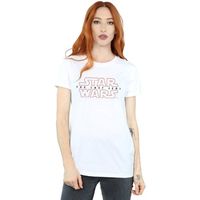 disney camiseta manga larga the last jedi para mujer