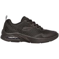 skechers zapatos bajos microspec max negro para hombre