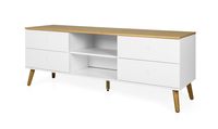 mueble tv de mdf blanco