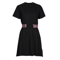 karl lagerfeld vestido jersey dress wlogo waist para mujer