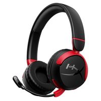 hyperx cloud mini auriculares gaming inalambricos para ninos 85db negros