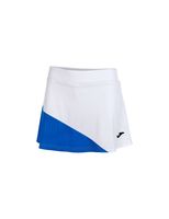 falda de tenis joma montreal blanco royal nina