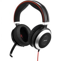 jabra evolve 80 ms auriculares con microfono negros