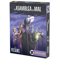 asmodee disney villanos la asamblea del mal juego de mesa