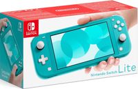 consola nintendo switch lite azul turquesa