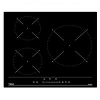 teka placa de induccion ibc63bf100 3 zonas 60cm negra