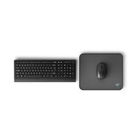 teclado  raton energy sistem office set silent negro wireless 104 teclas 1600 dpi 6 botones usb