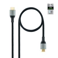 cable hdmi 21 nanocable 1m macho-macho negro