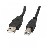 lanberg cable usb-a 20 a usb-b con ferrita machomacho 18m negro