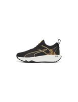 zapatillas de fitness puma pwr xx nitro safari glam negro mujer