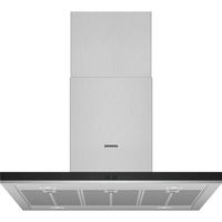 siemens iq500 lf98bip50 campana decorativa de isla 90cm a acero inoxidable