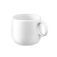 taza cafe  te x6 porcelena blanco