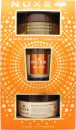 nuxe honey lover gift set 175ml reve de miel body scrub  200ml reve de miel body oil balm  70g reve de miel candle