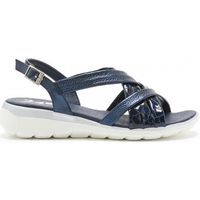 24 hrs zapatos de tacon 24 hrs 25688 combi azul para mujer