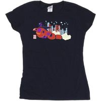 disney camiseta manga larga big hero 6 para mujer