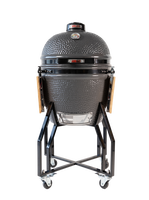 barbacoa kamado de carbon grill guru large basic recomendada para 7 personas