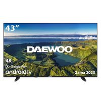 tv daewoo 43 led 4k uhd  43dm72ua  android smart tv